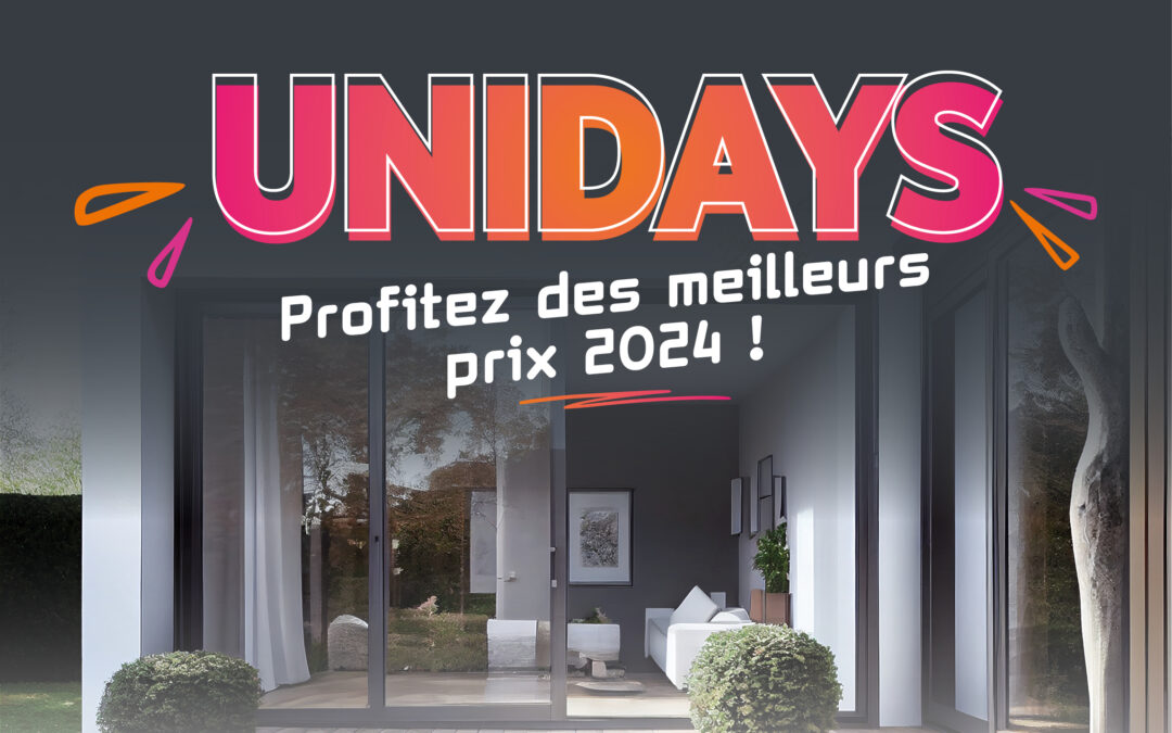 Les UNIDAYS sont de RETOUR chez Alutec en 2024 !